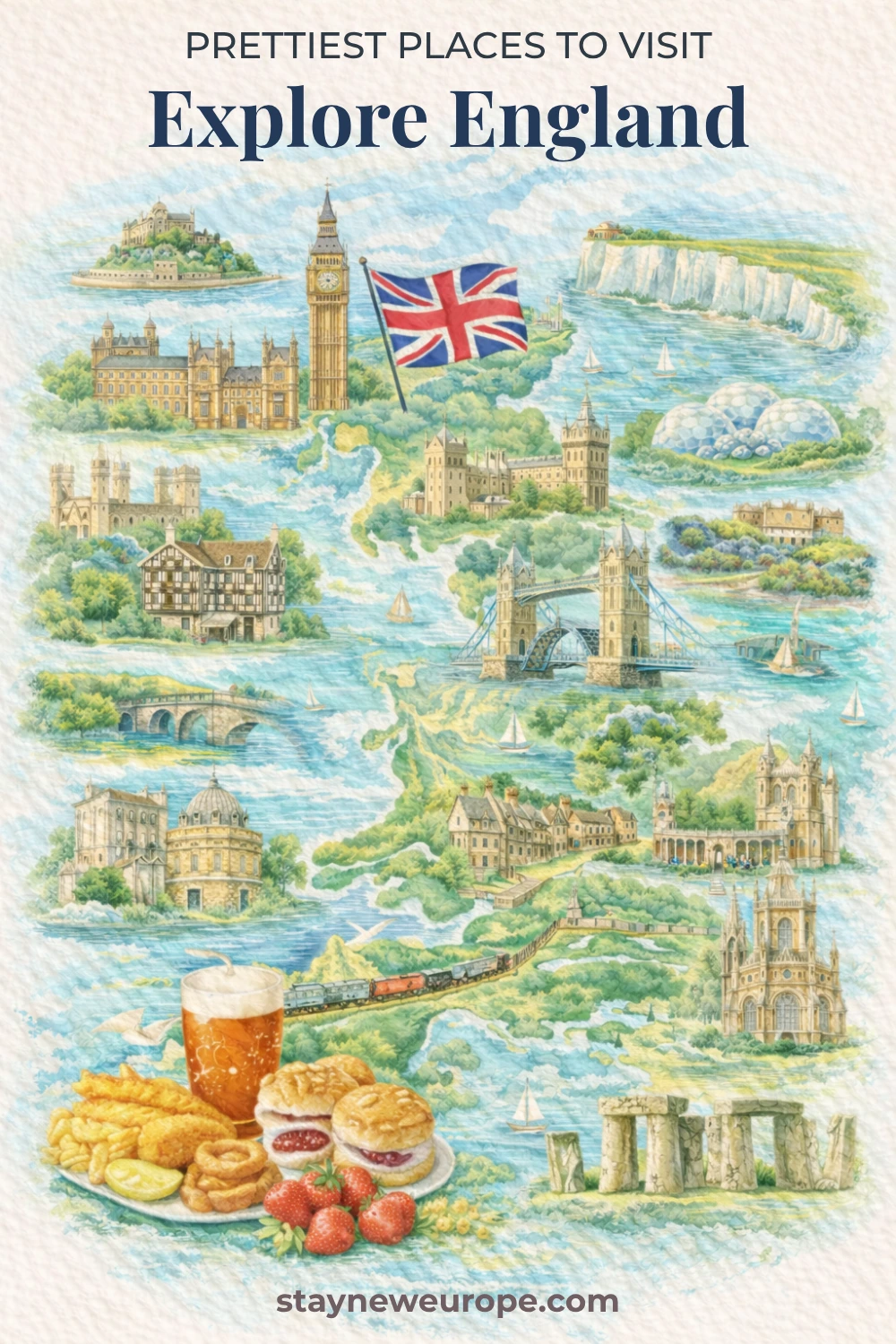 20 Prettiest and Best Places to Visit in England