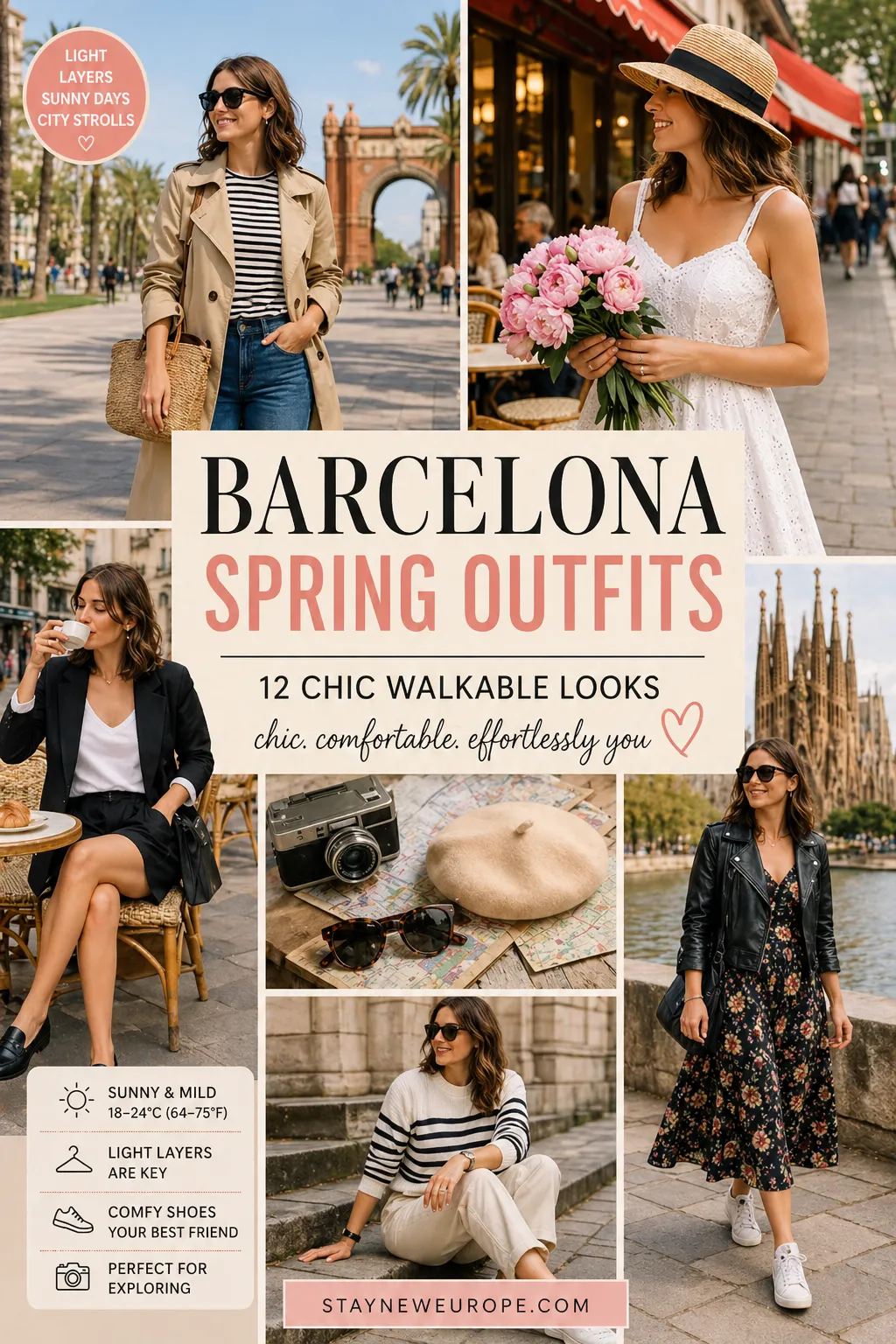 barcelona spring outfits