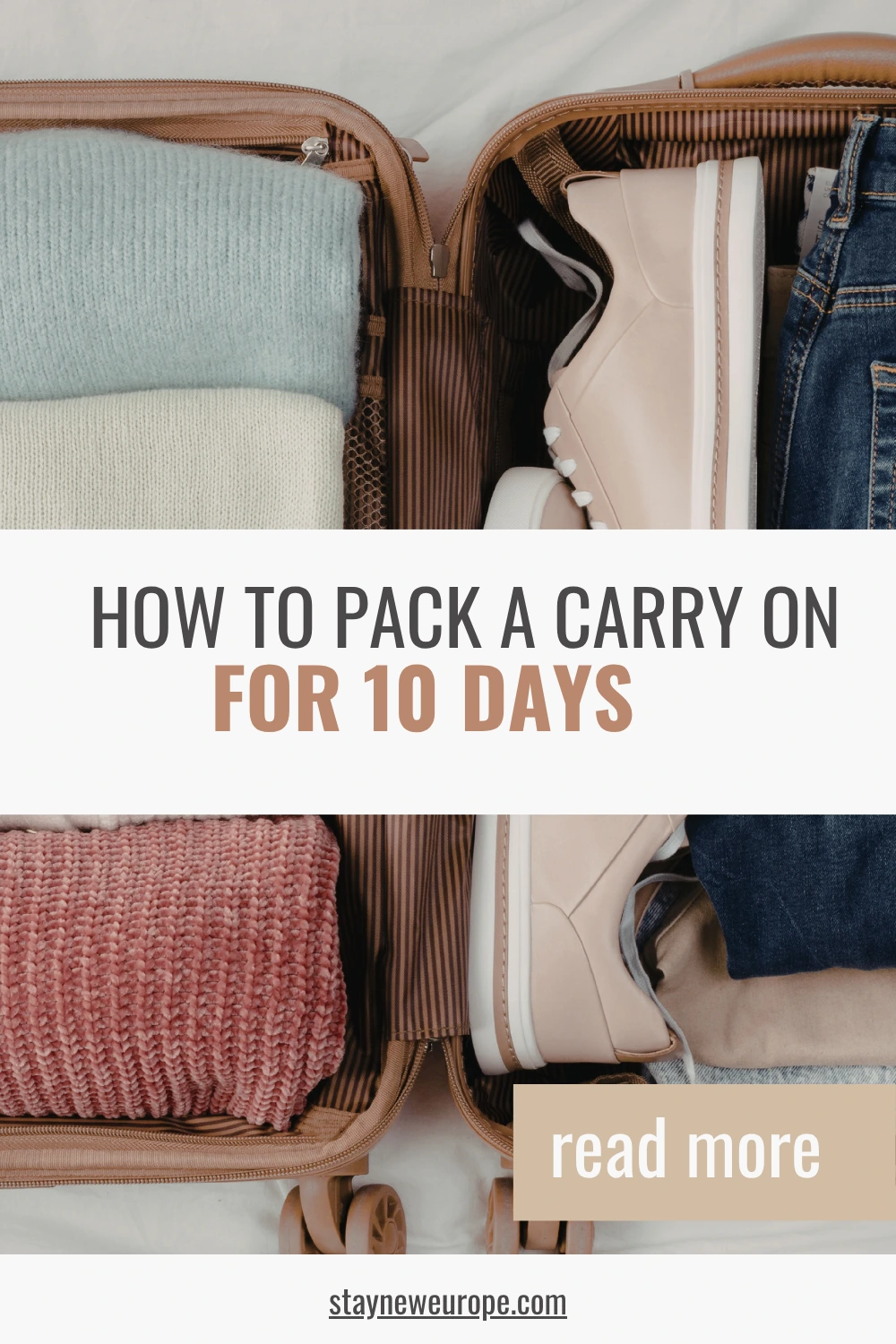 How to Pack a Carry On for 10 Days