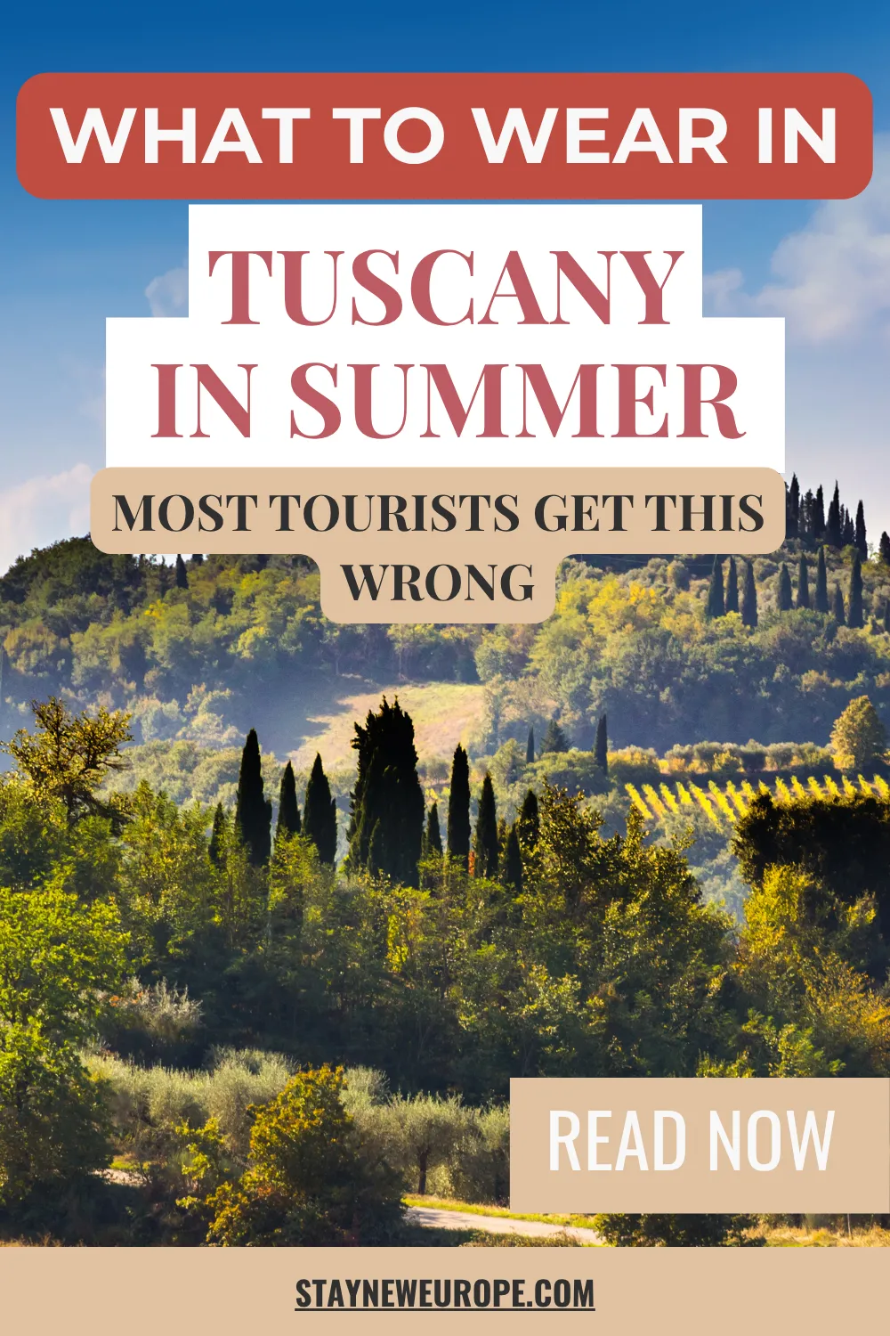What to Wear in Tuscany in Summer