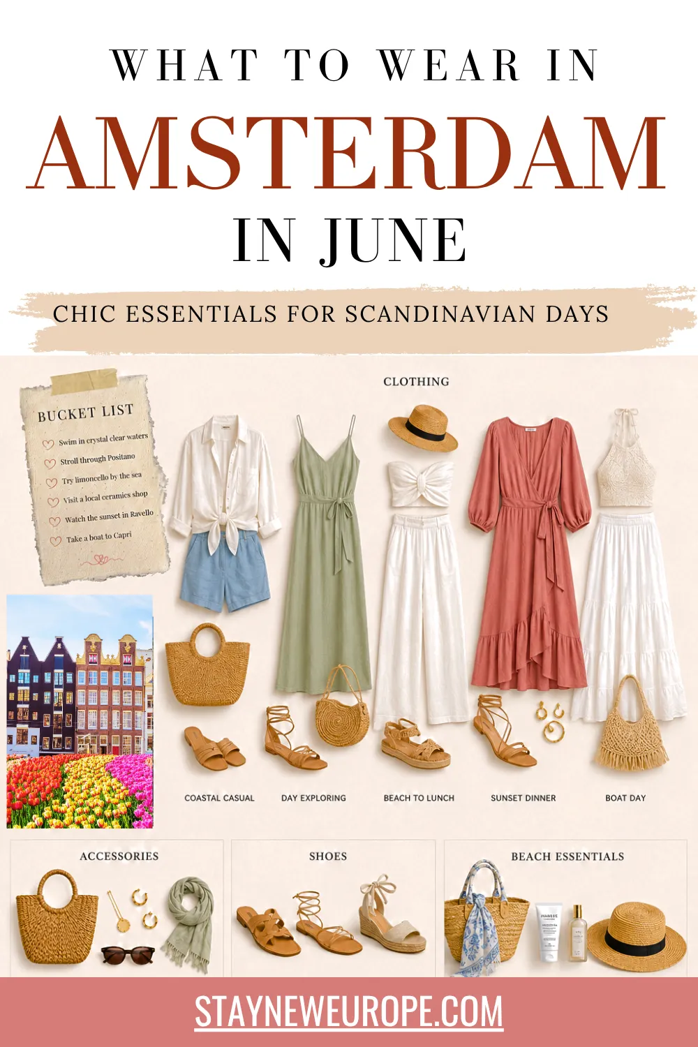 What to Wear in Amsterdam in June