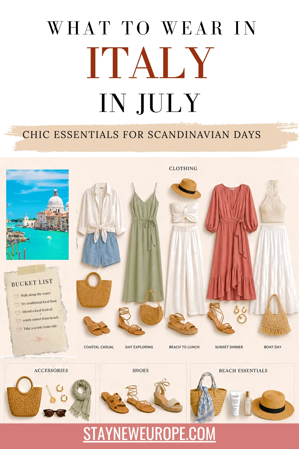 What to Wear in Italy in July