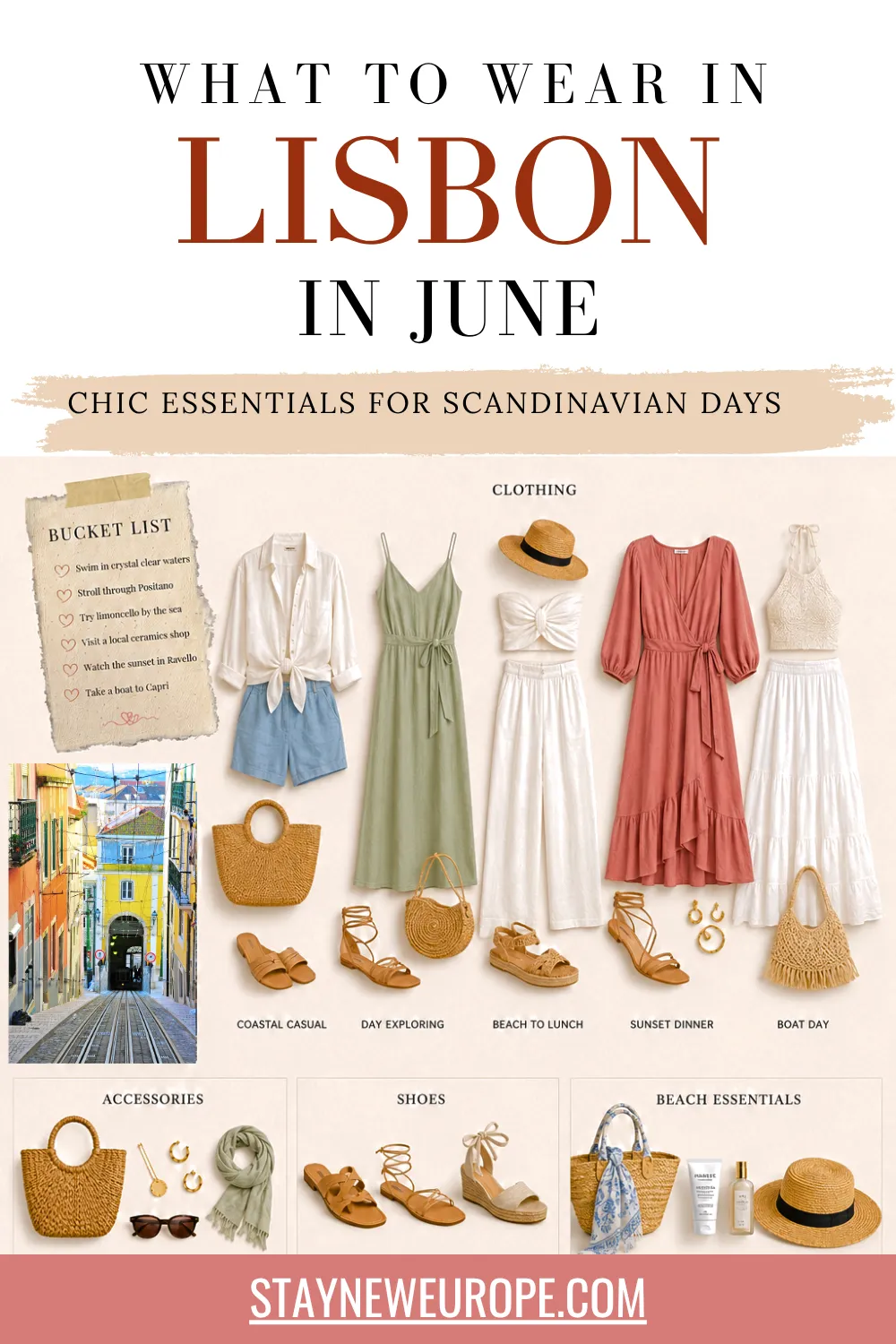 What to Wear in Lisbon in June
