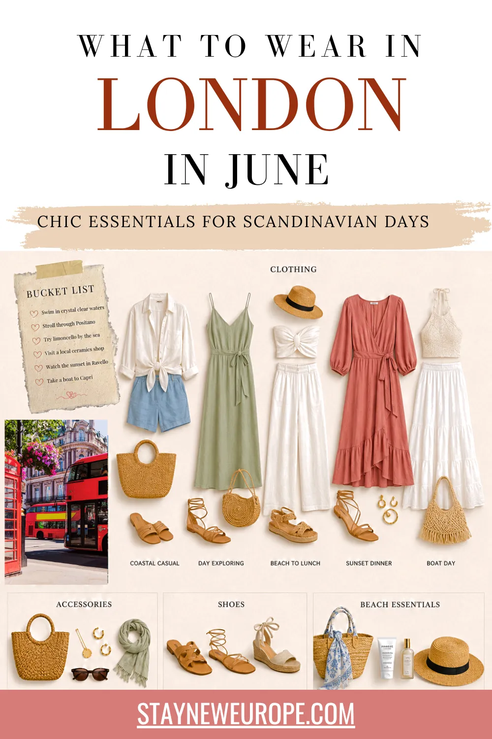 What to Wear in London in June