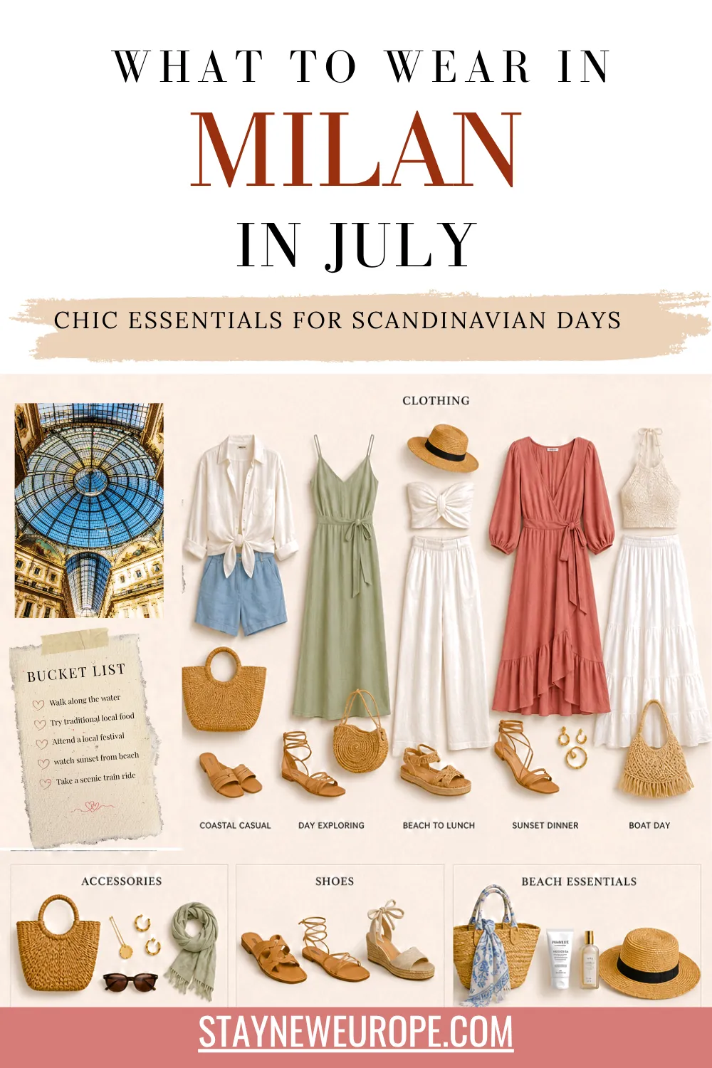What to Wear in Milan in July