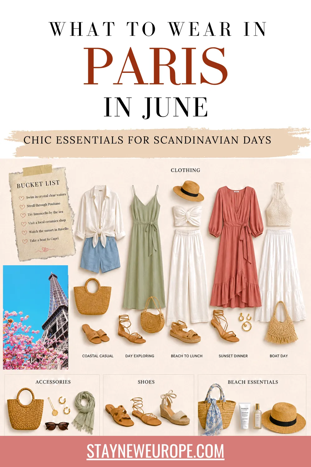 What to Wear in Paris in June