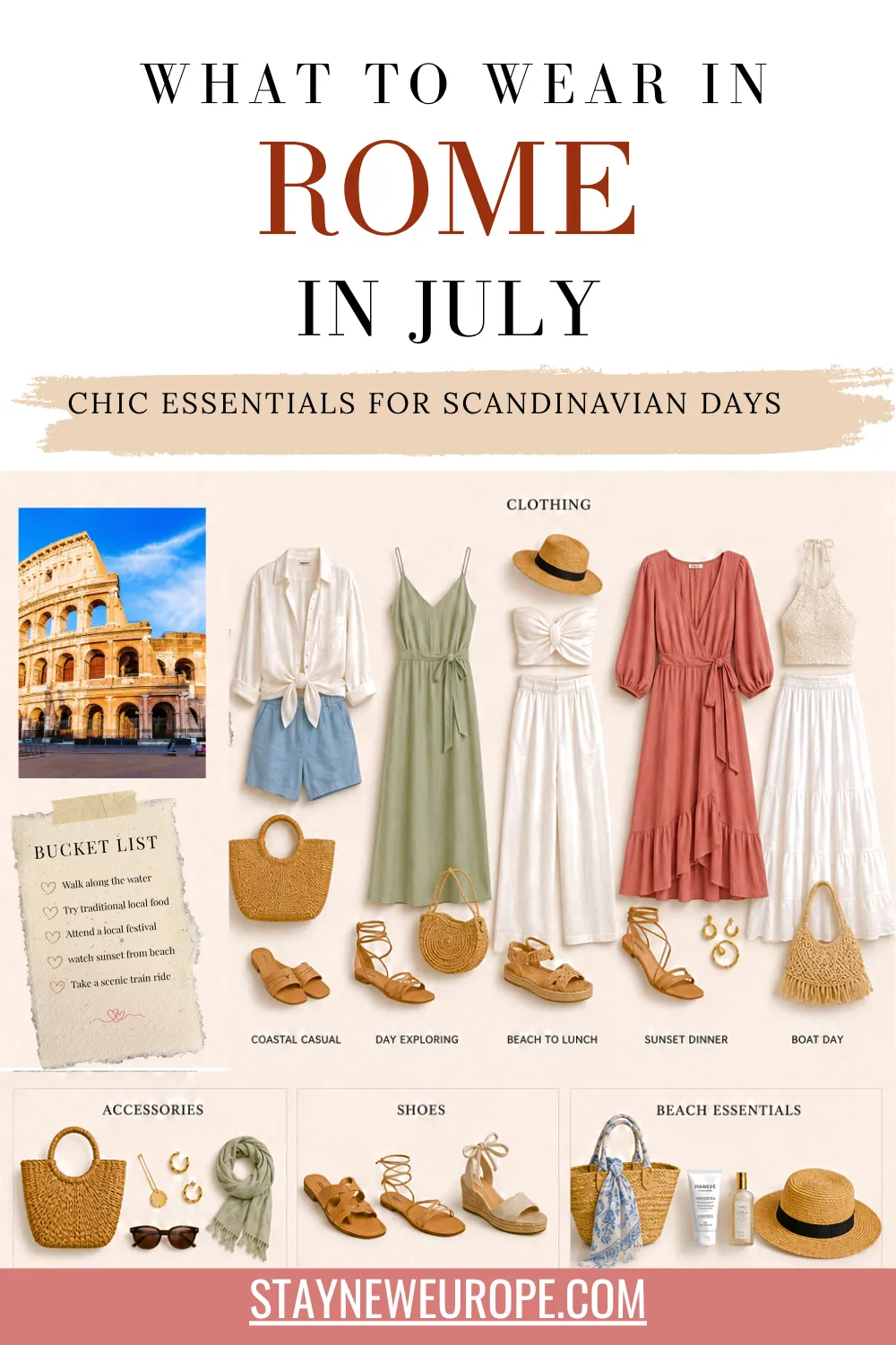 What to Wear in Rome in July