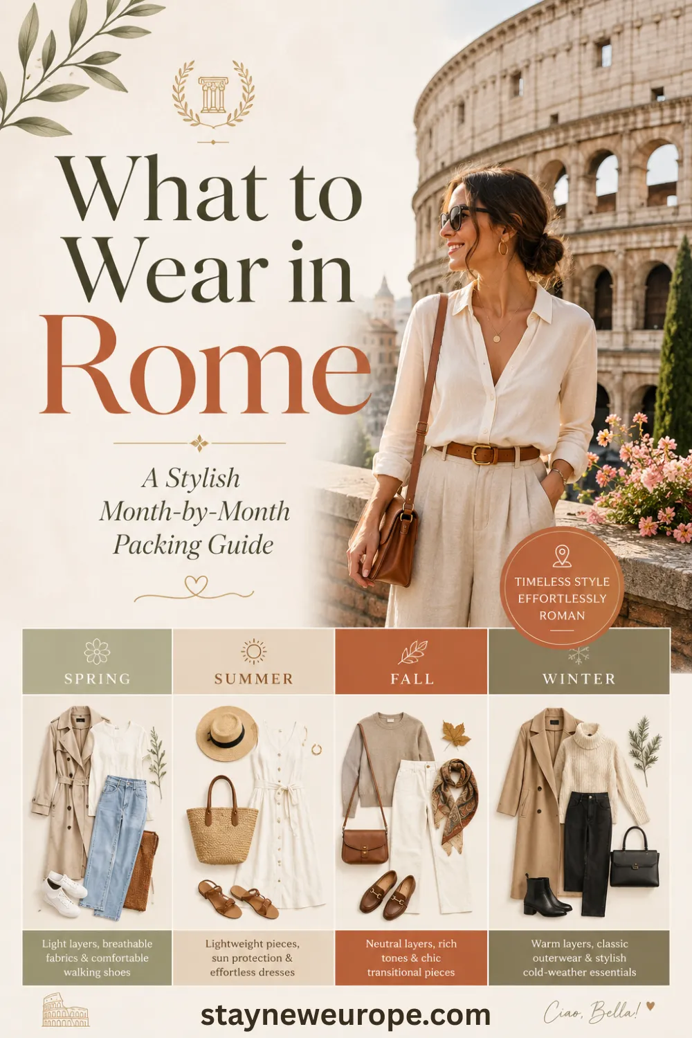 What to Wear in Rome