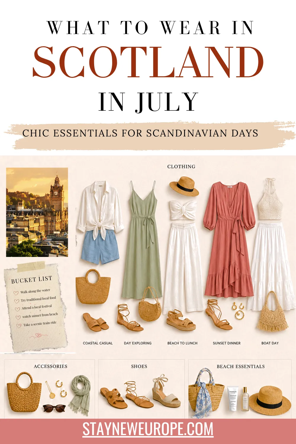 What to Wear in Scotland in July