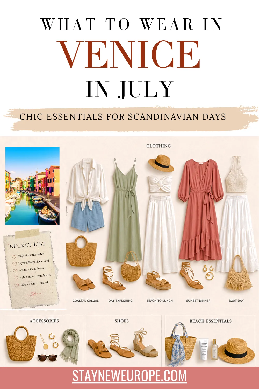 What to Wear in Venice in July