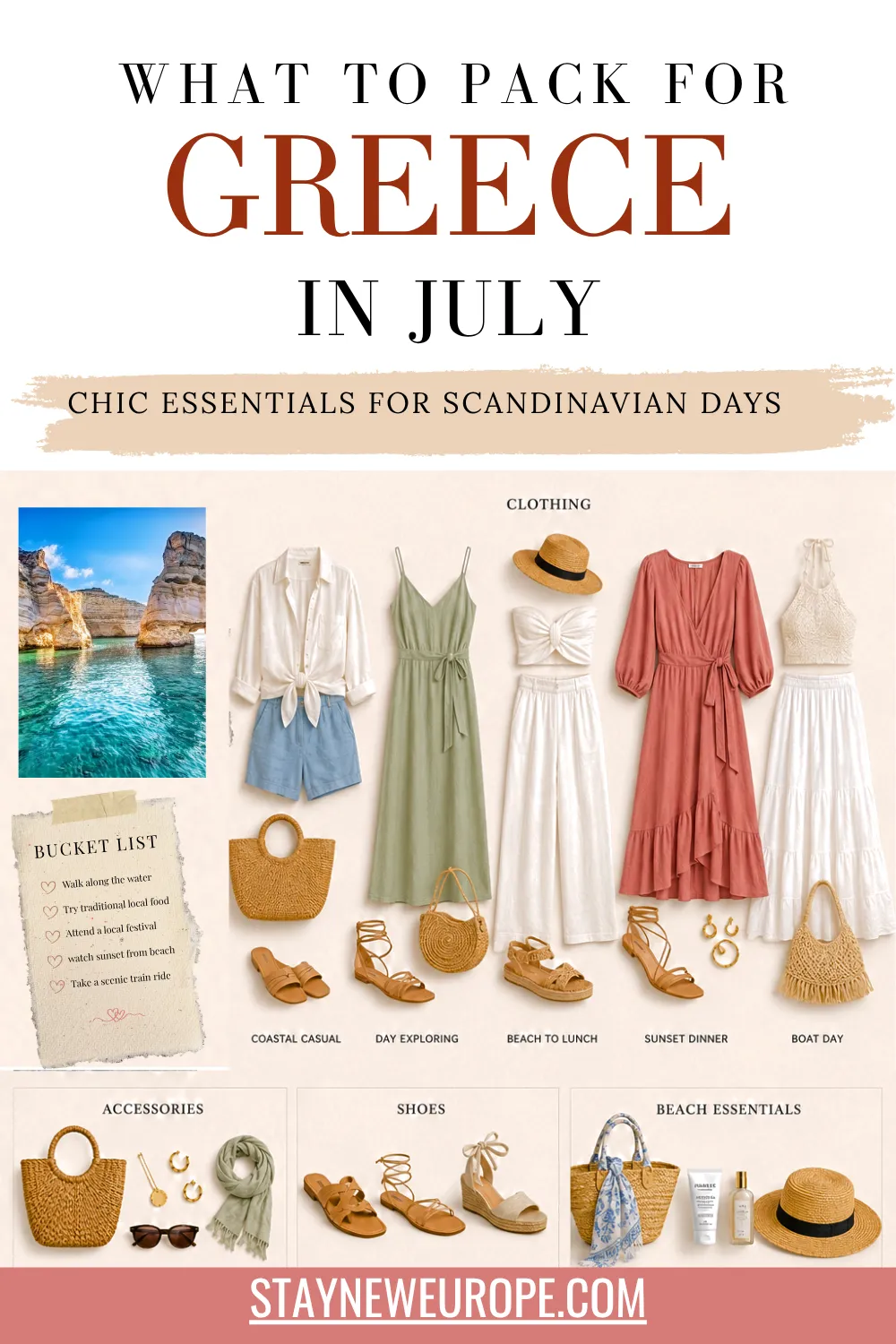 What to Pack for Greece in July