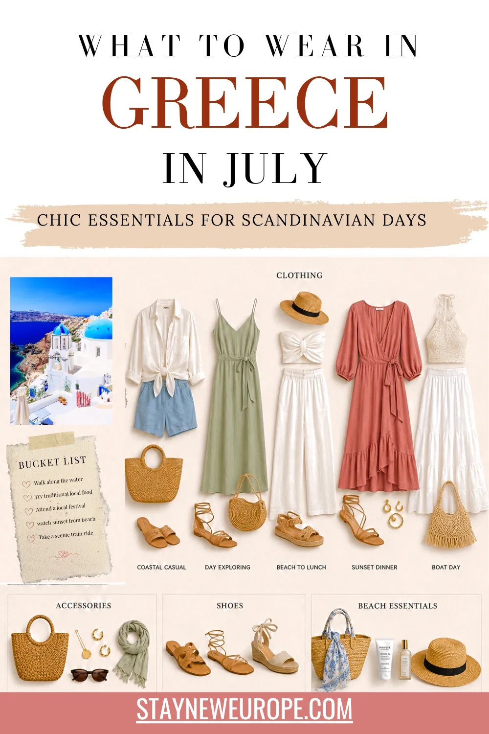 What to Pack for Greece in July