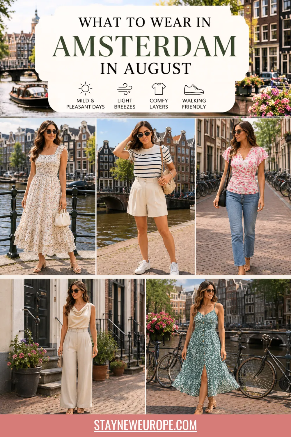 What to Wear in Amsterdam in August