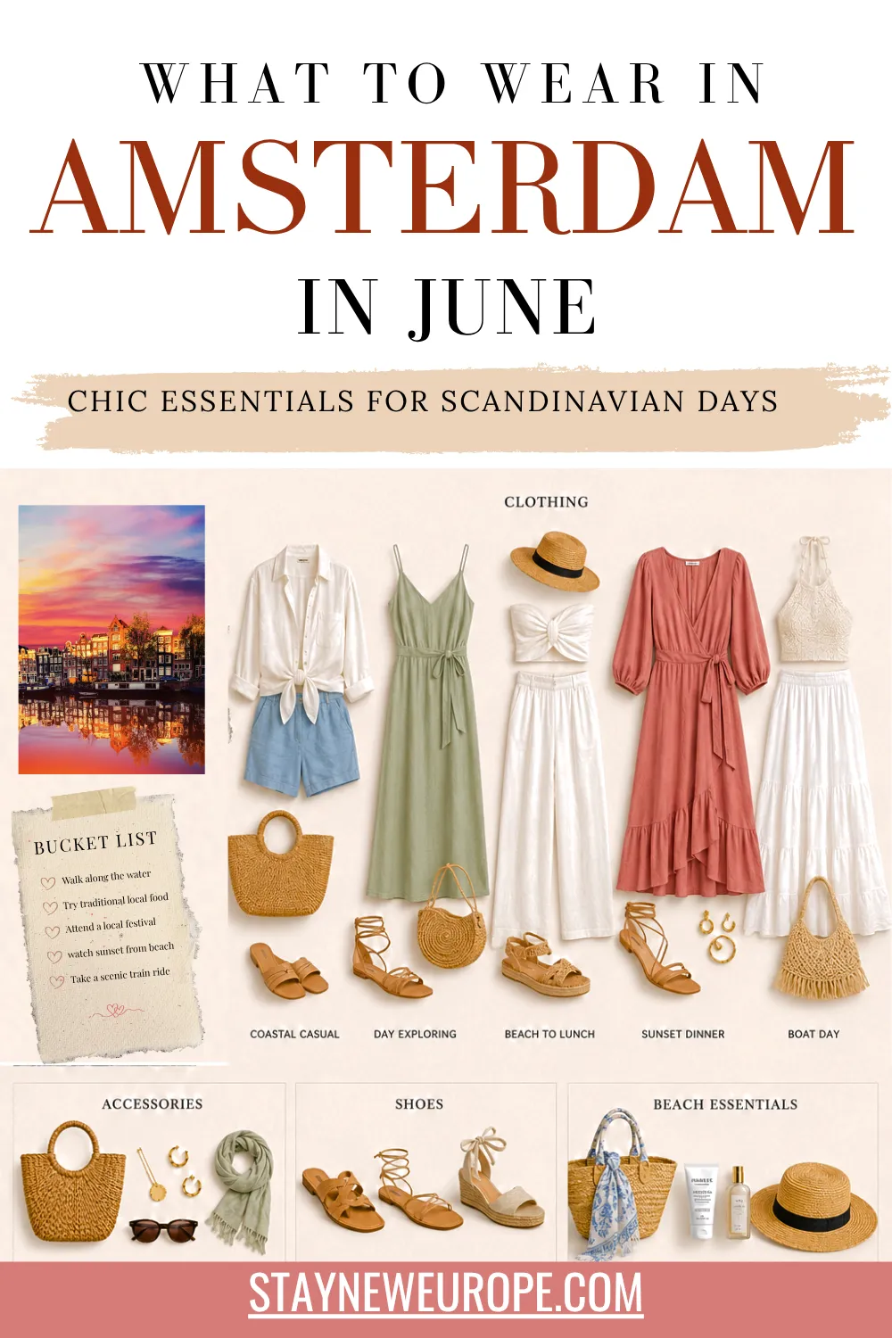 What to Wear in Amsterdam in July