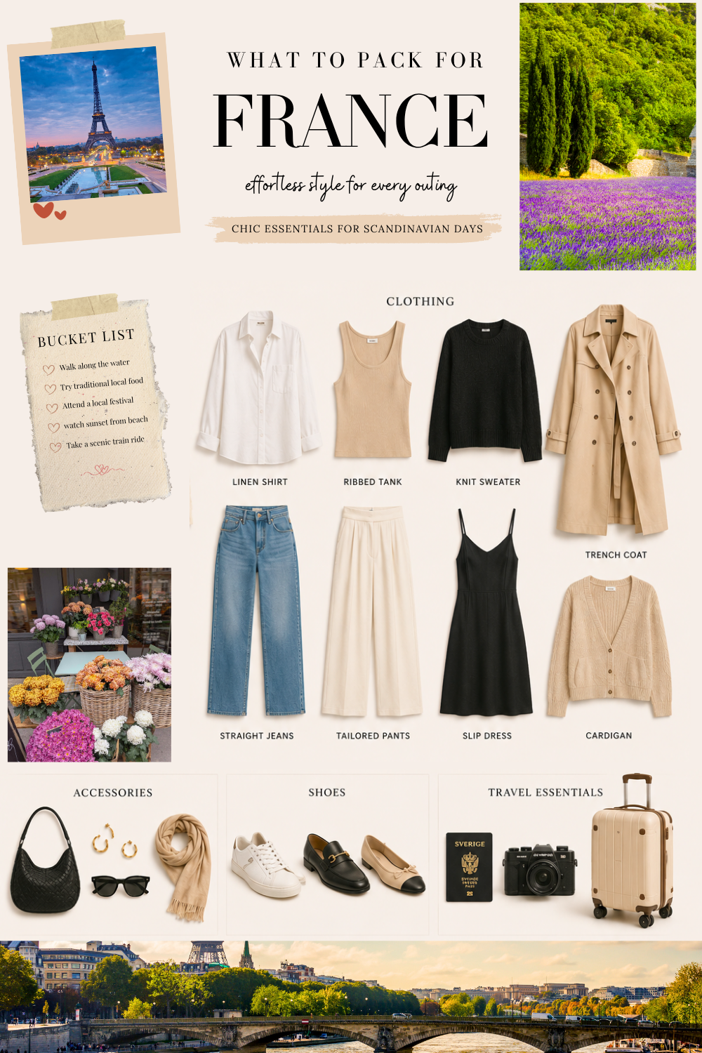 What to Wear in France in August