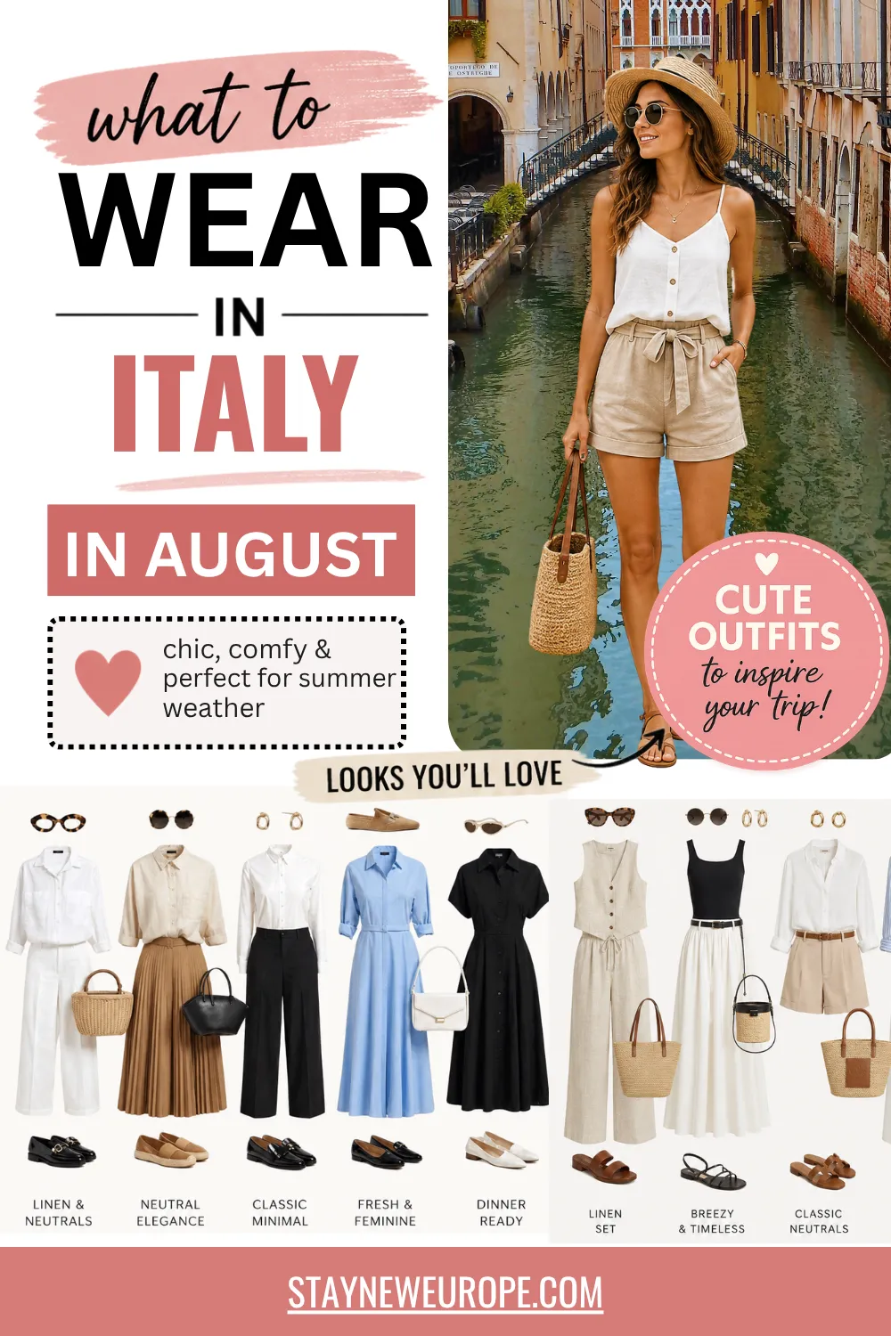 What to Wear in Italy in August