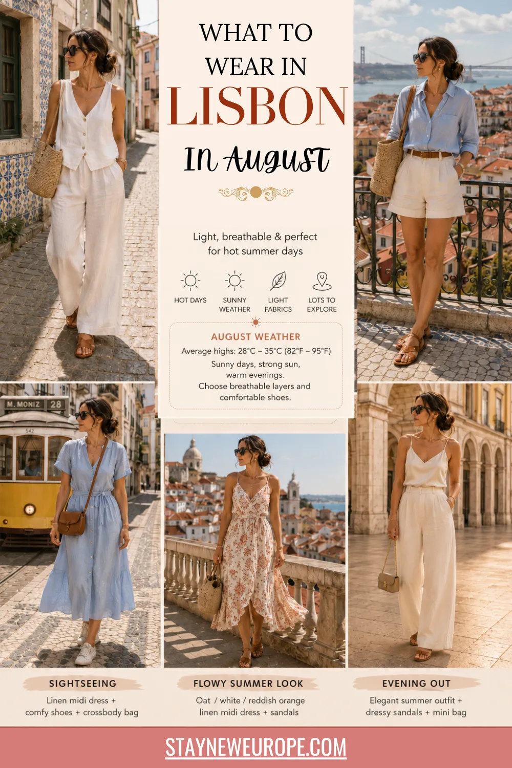 What to Wear in Lisbon in August