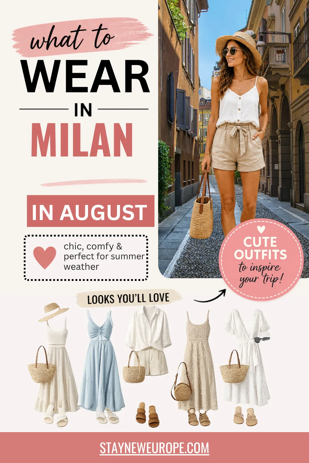 What to Wear in Milan in August