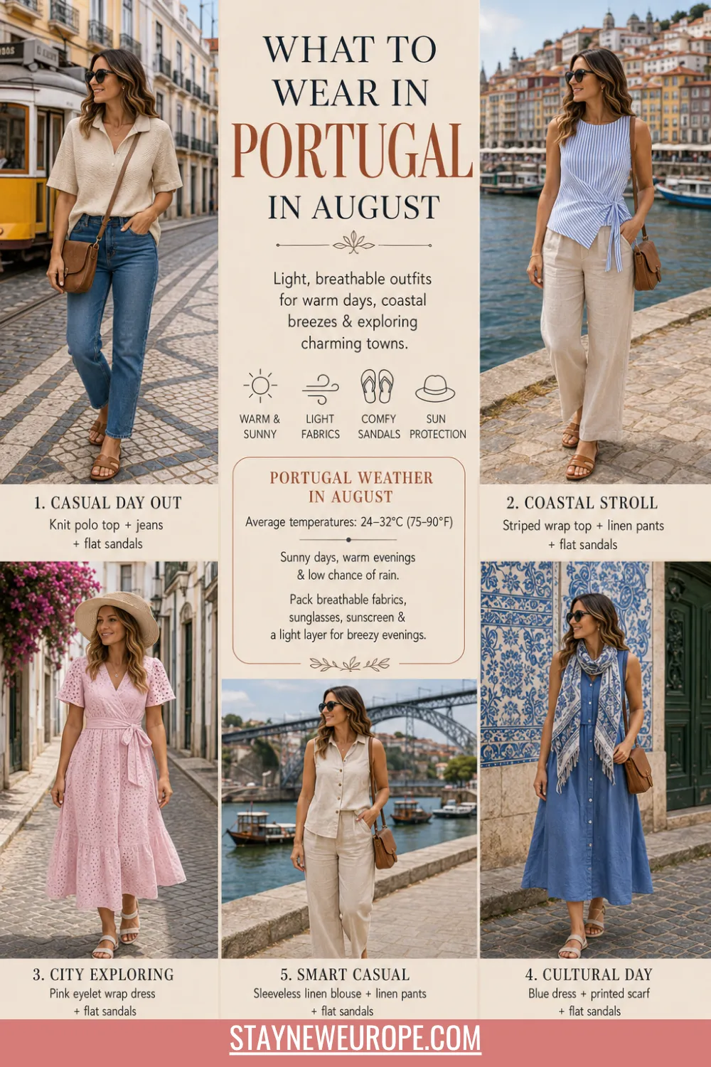 What to Wear in Portugal in August