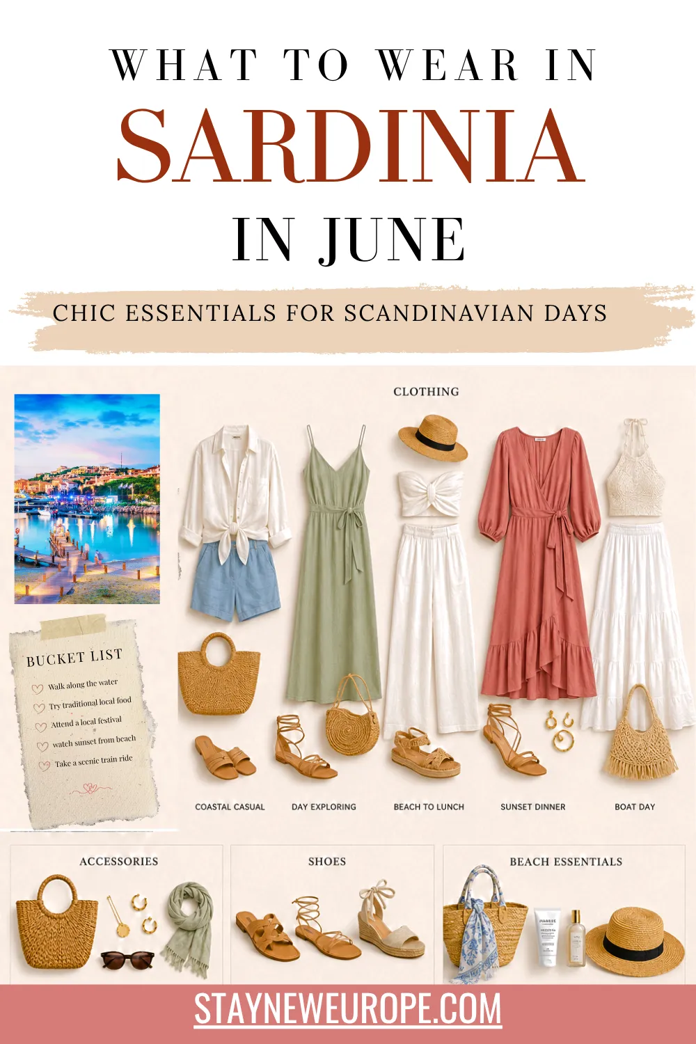 What to Wear in Sardinia in June