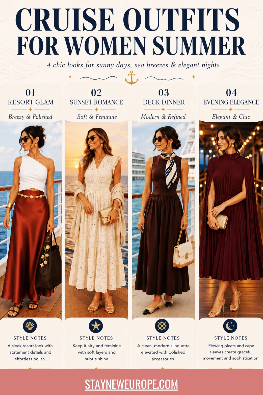 Cruise Outfits for Women Summer