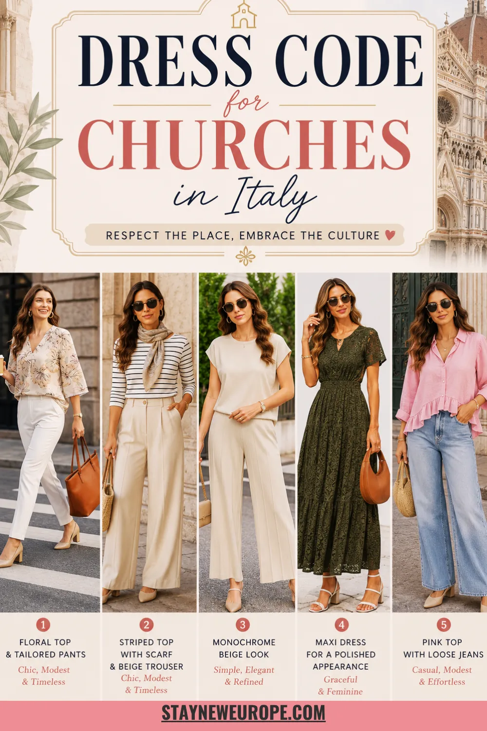 Dress Code for Churches in Italy