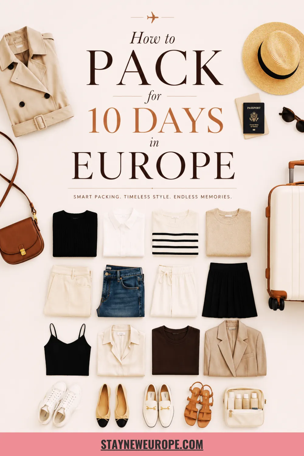 How to Pack for 10 Days in Europe