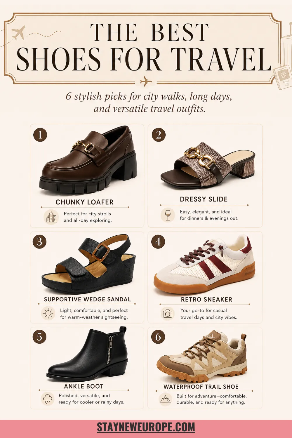 The Best Shoes for Travel