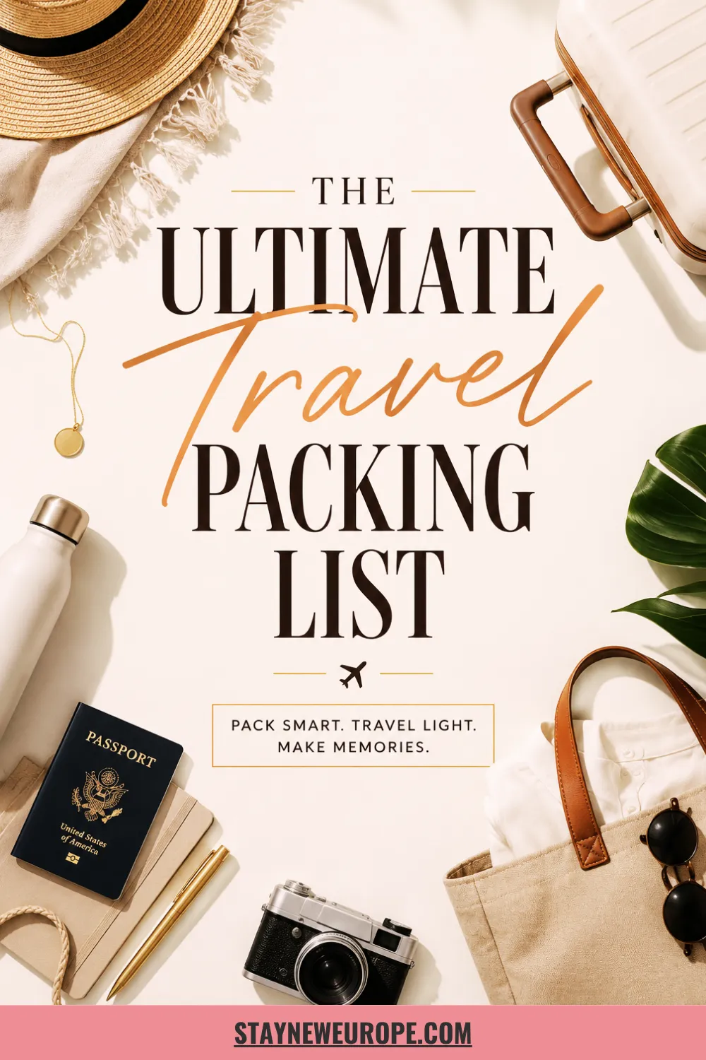 The Ultimate Travel Packing List