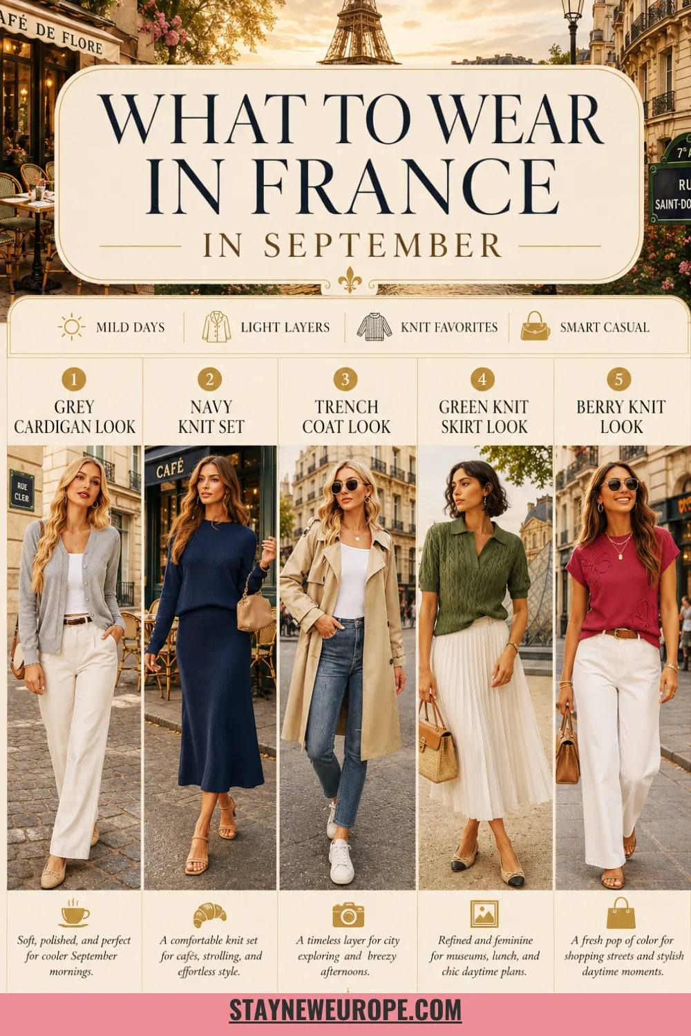 What to Wear in France in September