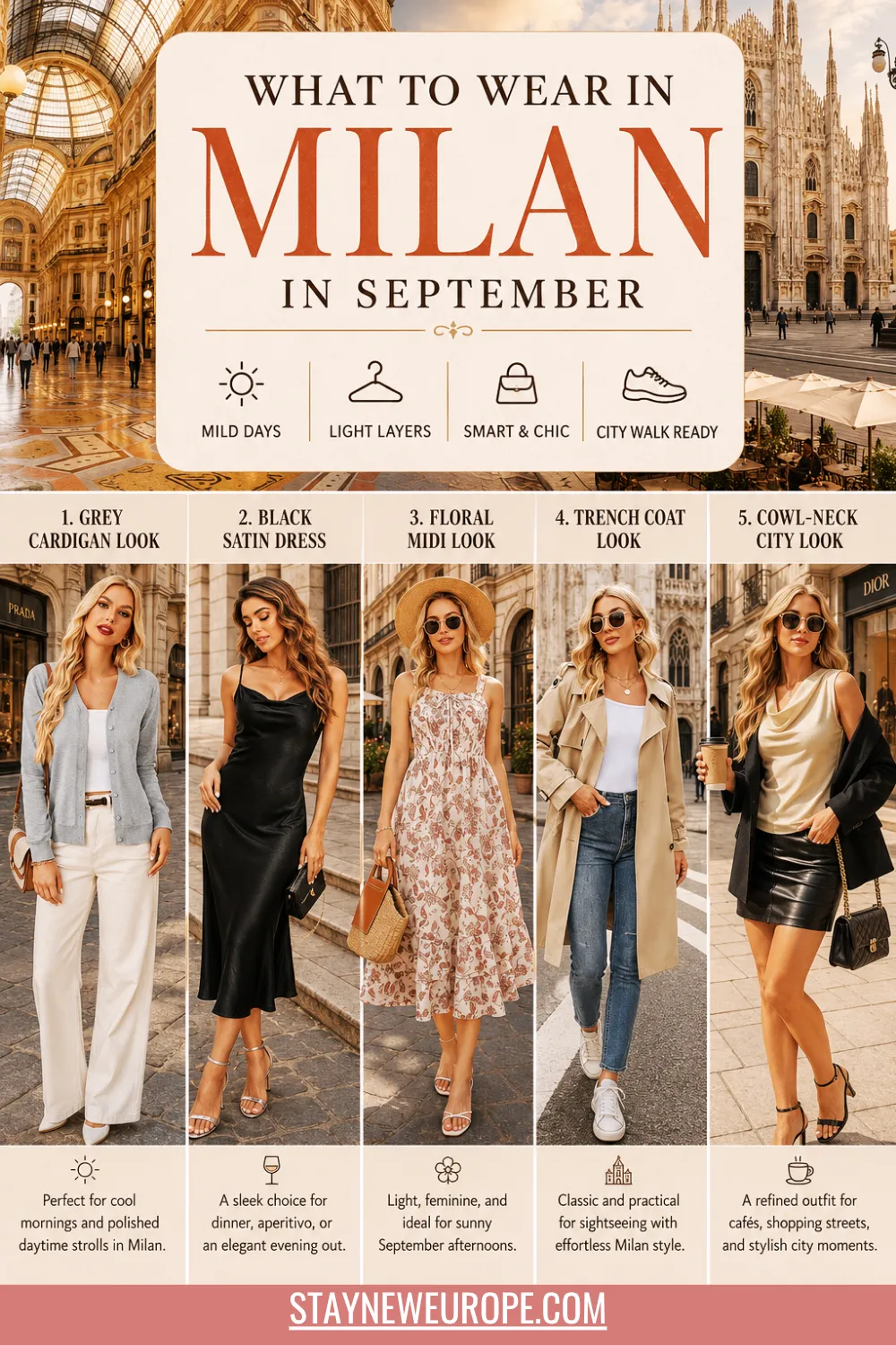 What to Wear in Milan in September
