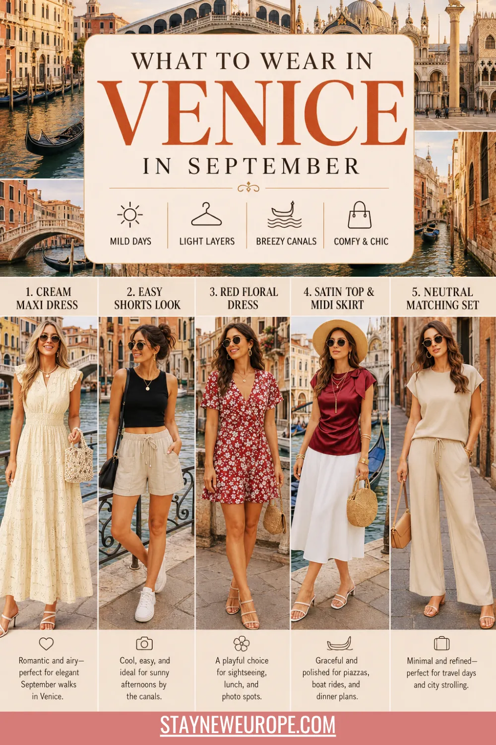 What to Wear in Venice in September
