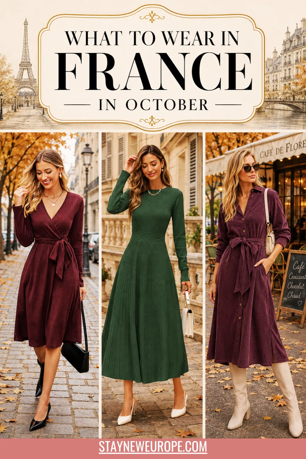 What to Wear in France in October