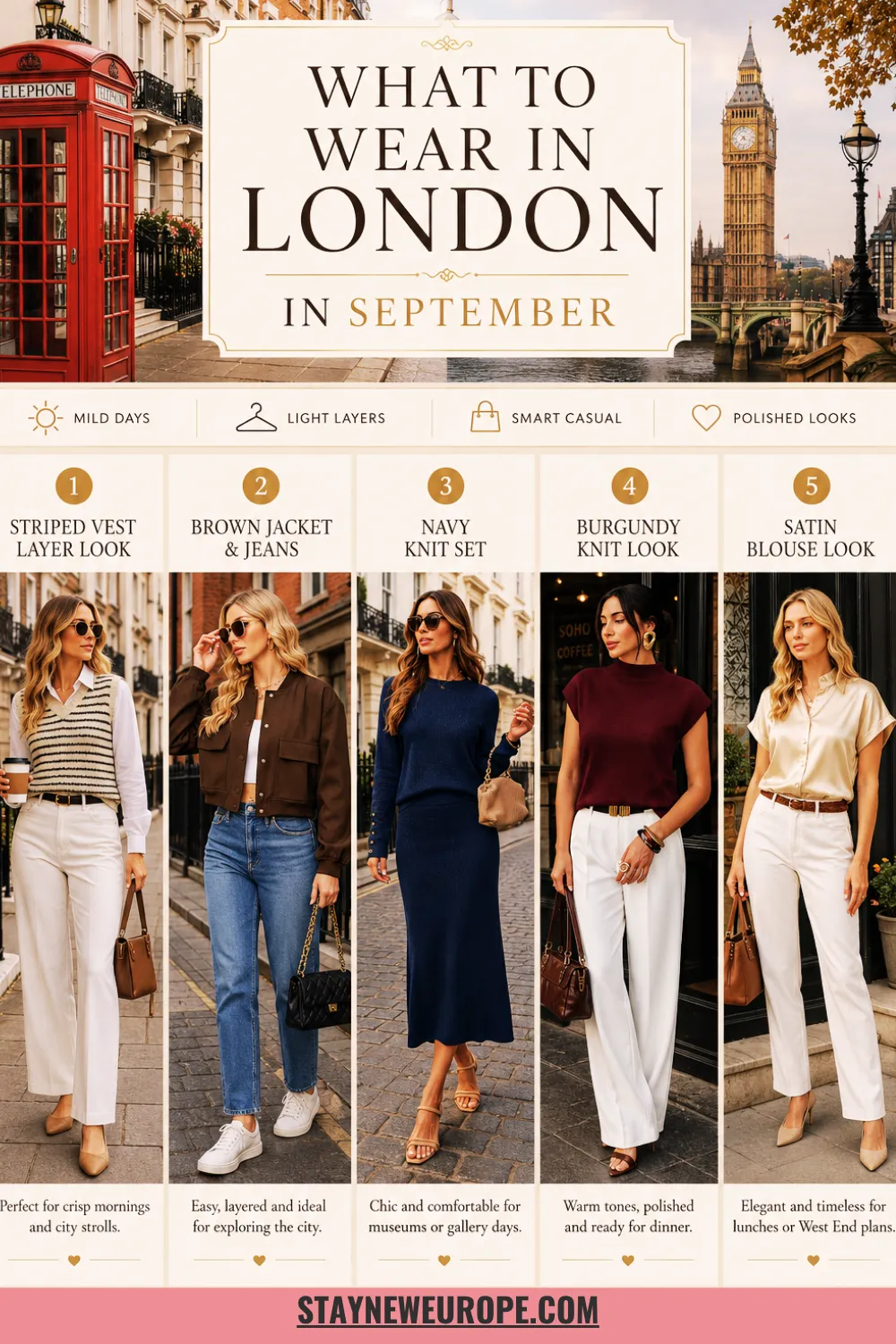 What to Wear in London in September