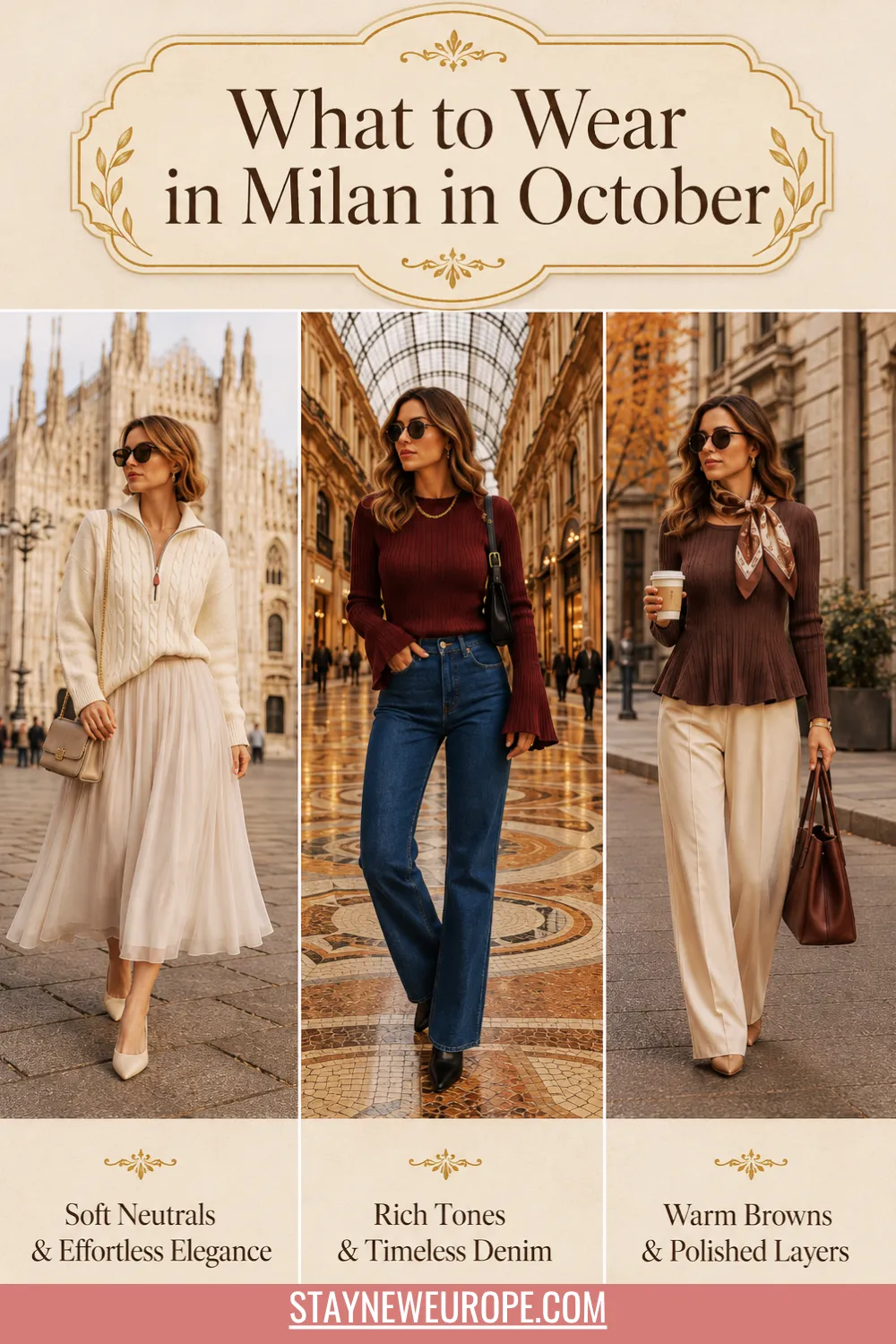 What to Wear in Milan in October