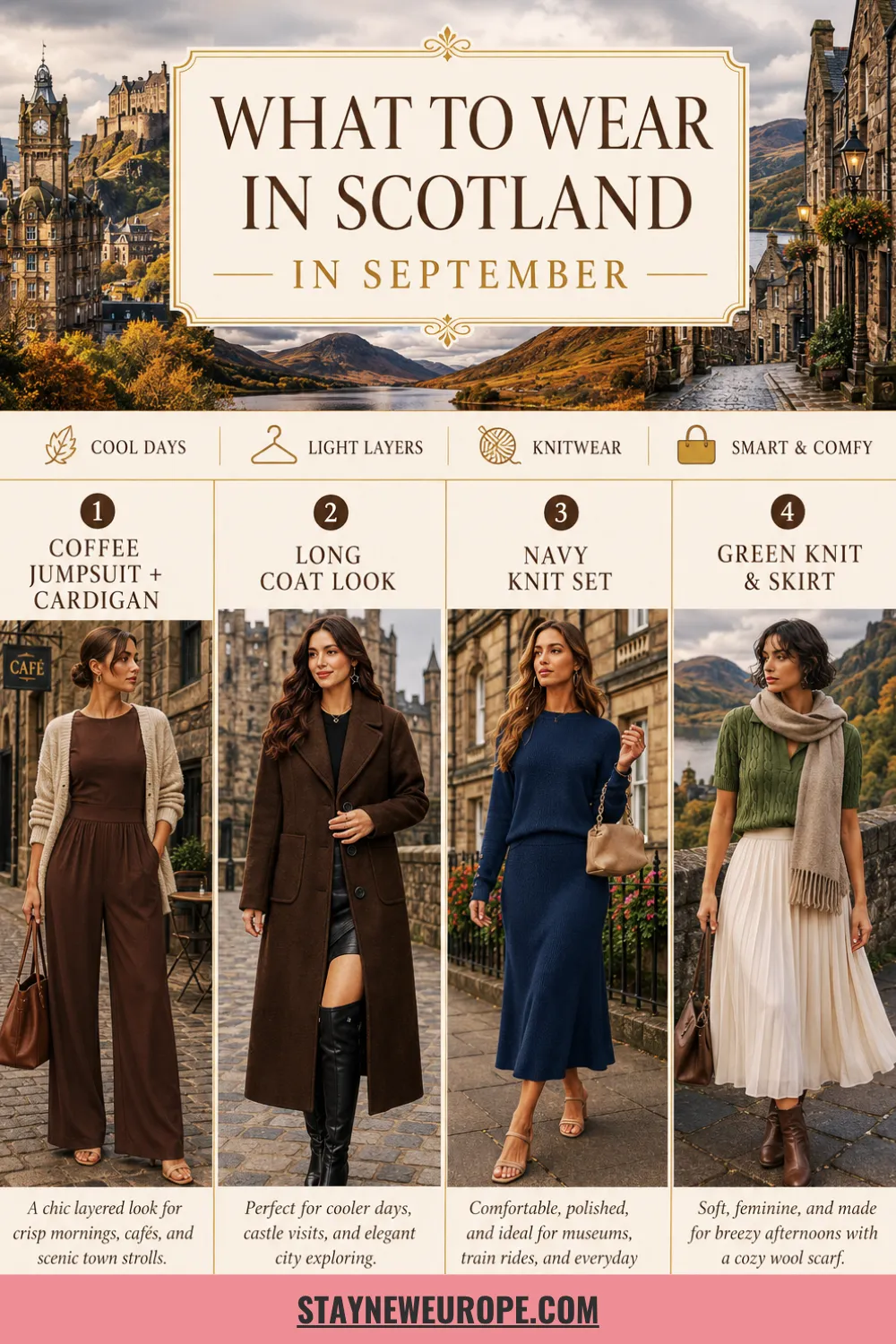 What to Wear in Scotland in September