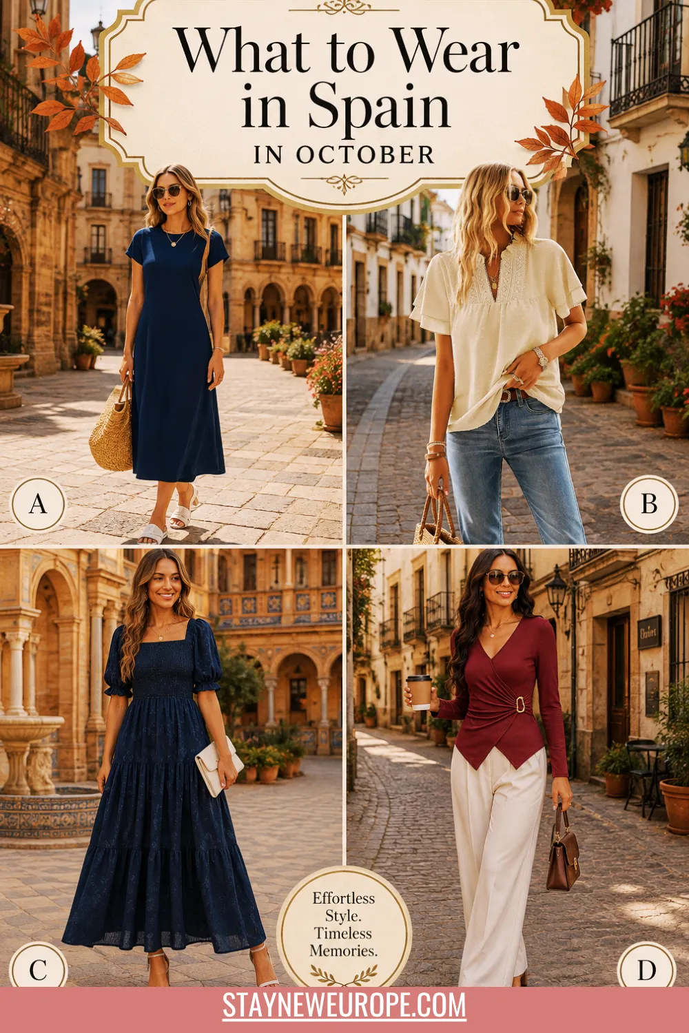What to Wear in Spain in October