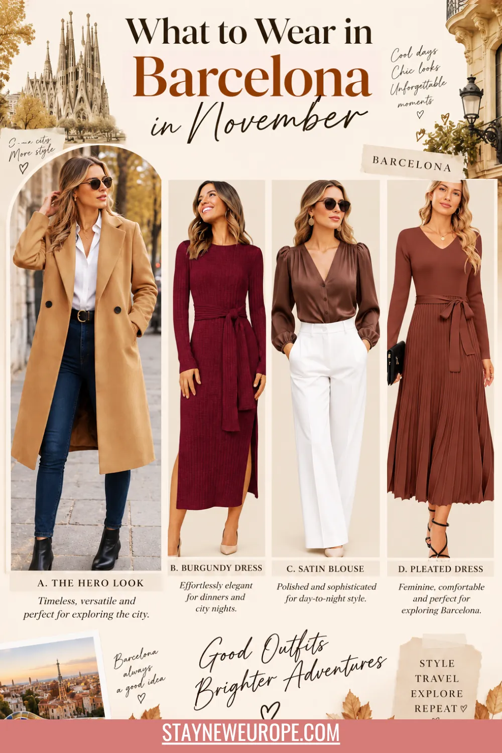 What to Wear in Barcelona in November