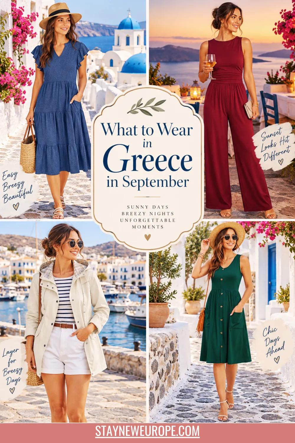 What to Wear in Greece in September (The Edit I Wish I'd Packed the First Time)