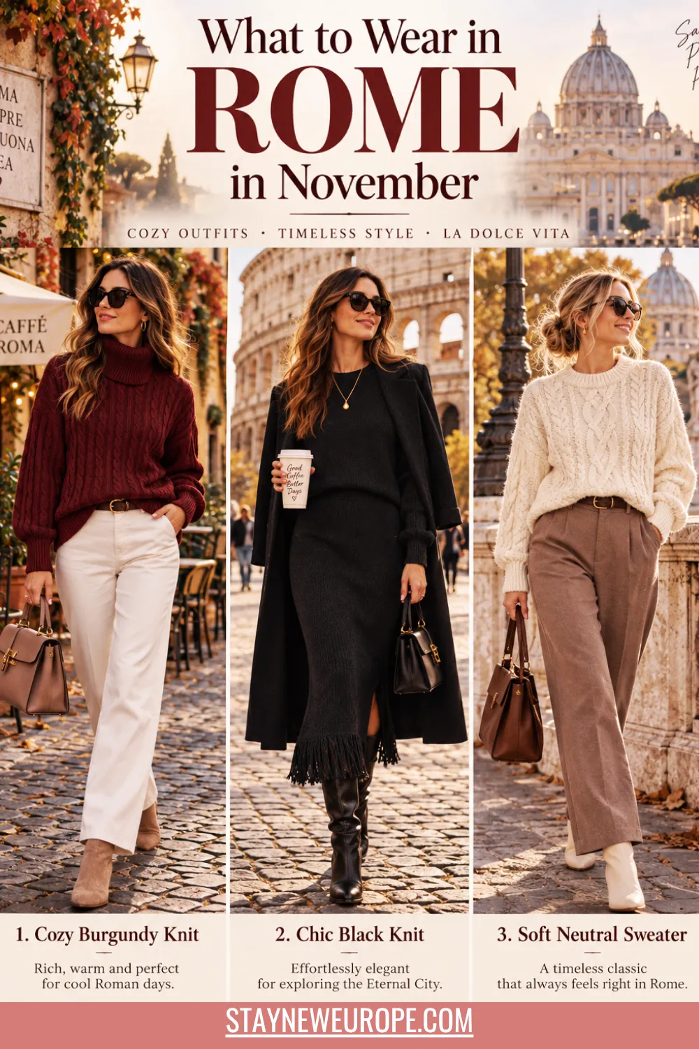 What to Wear in Rome in November