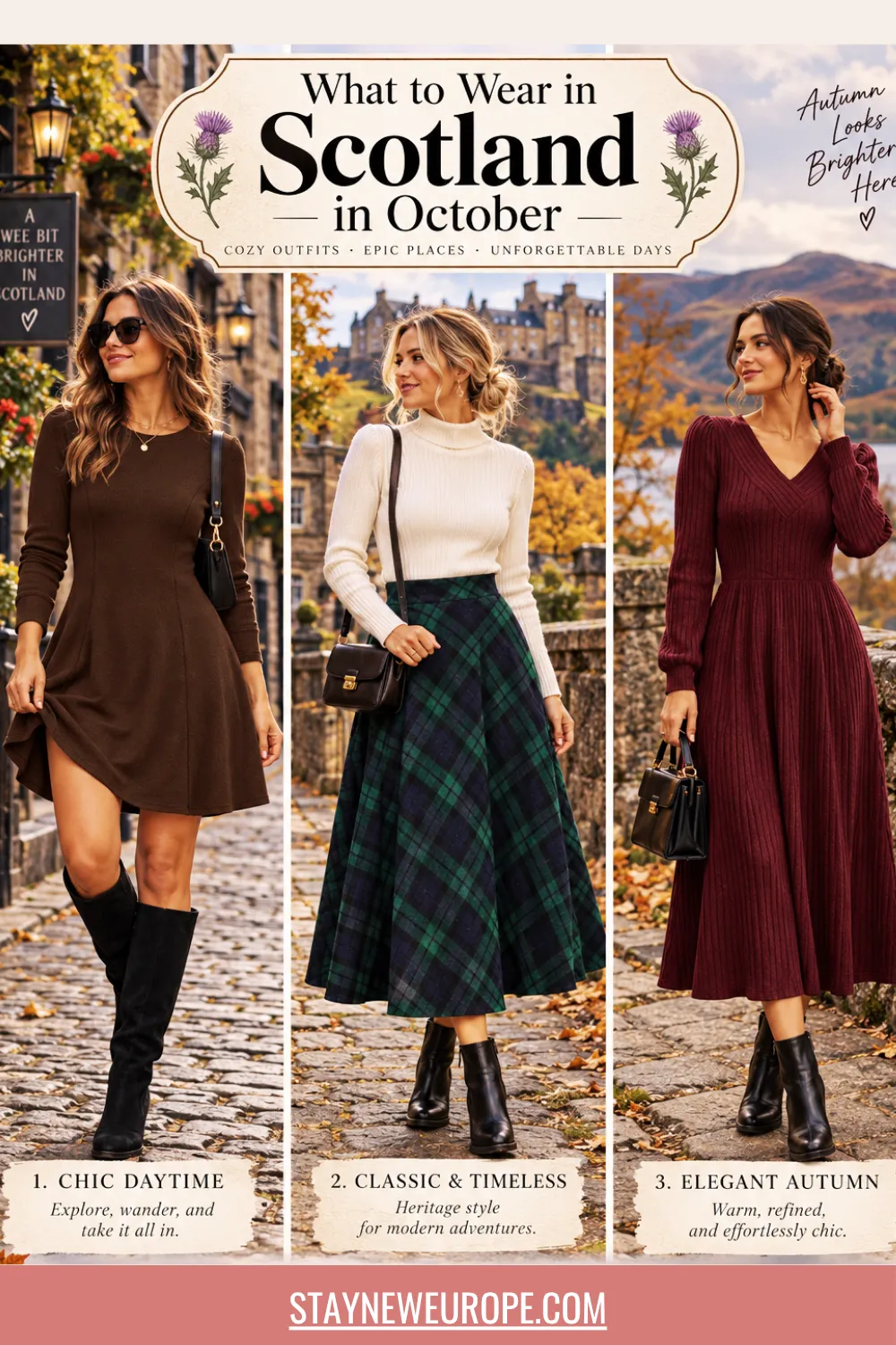 What to Wear in Scotland in October