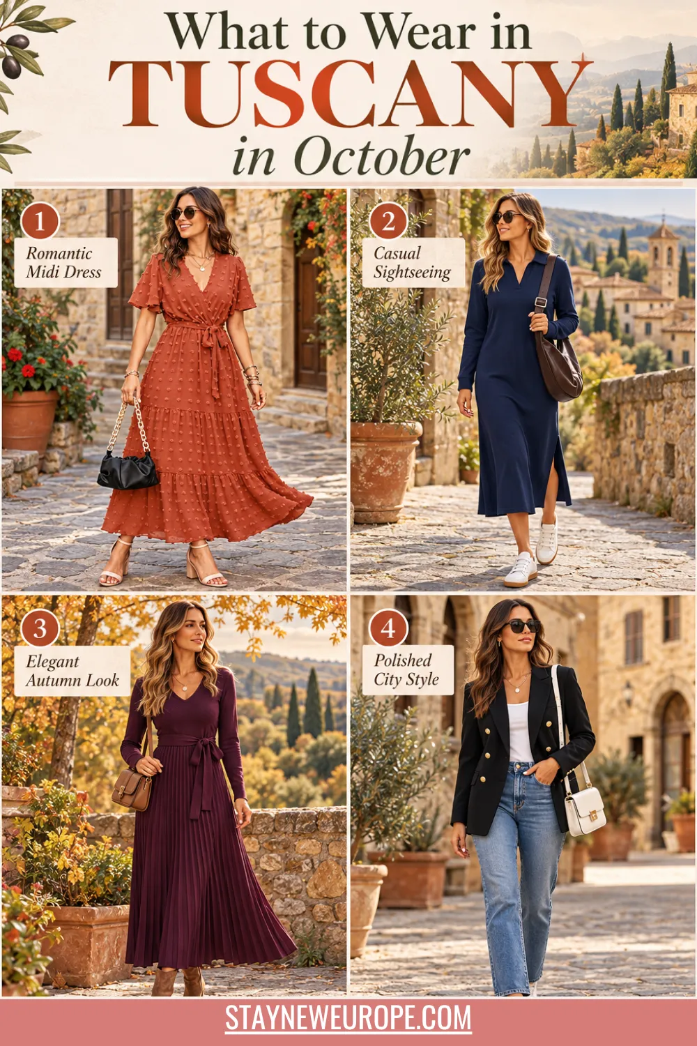 What to Wear in Tuscany in October