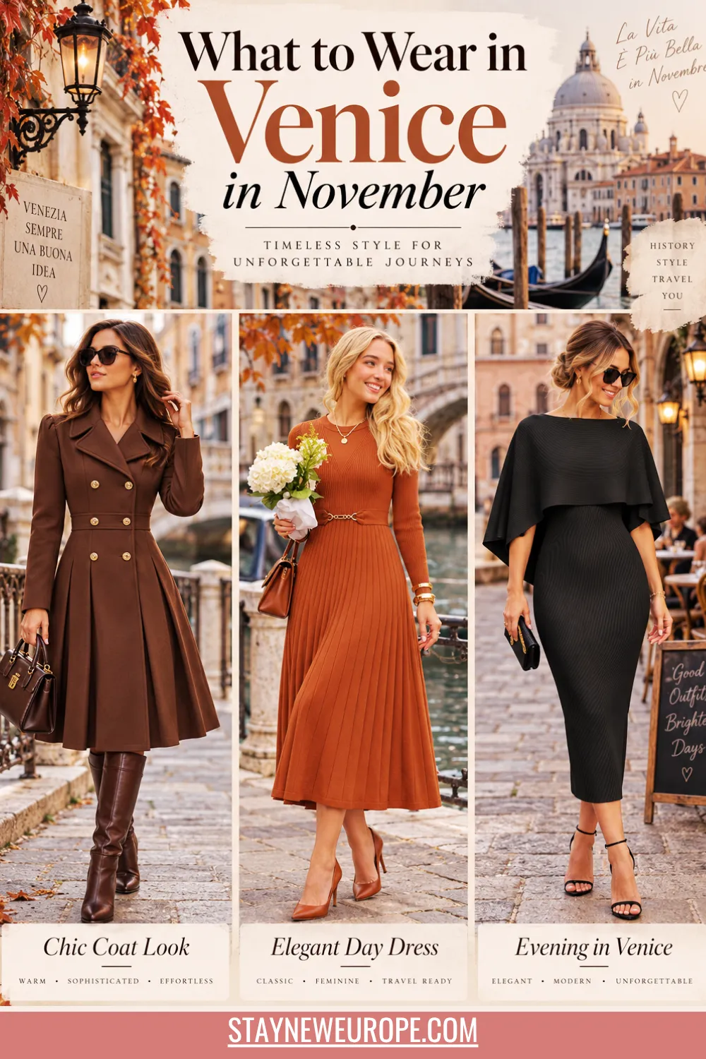 What to Wear in Venice in November