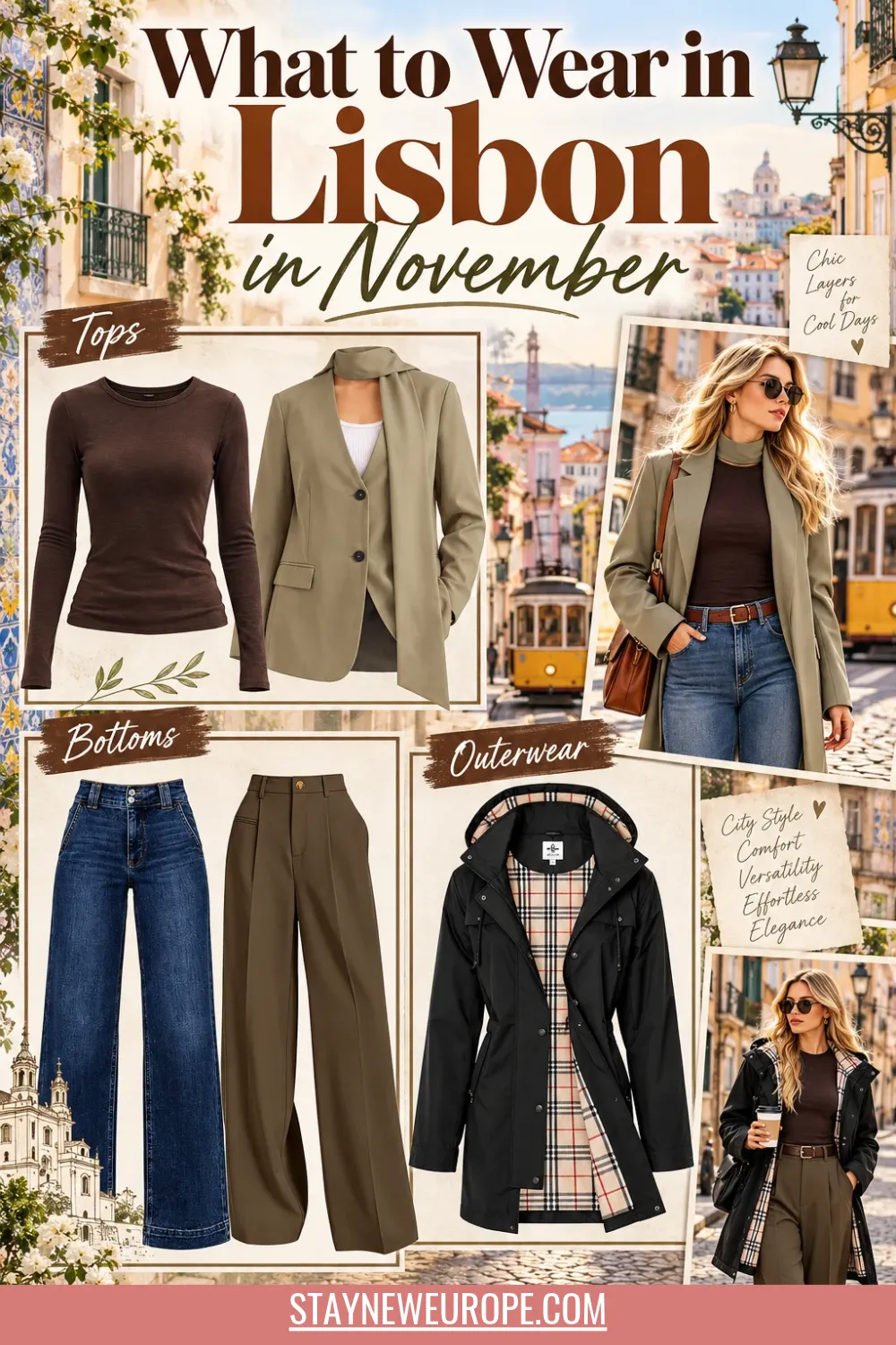What to Wear in Lisbon in November