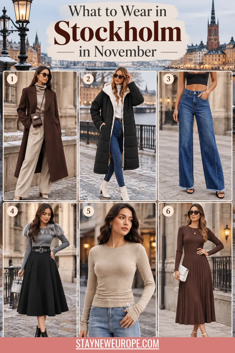 What to Wear in Stockholm in November