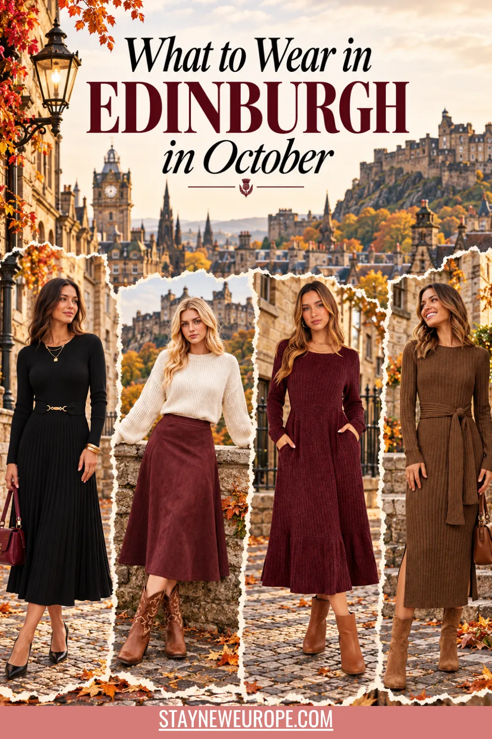 What to Wear in Edinburgh in October